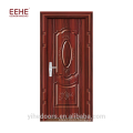 Cheap galvanized hollow steel door turkish style with frame